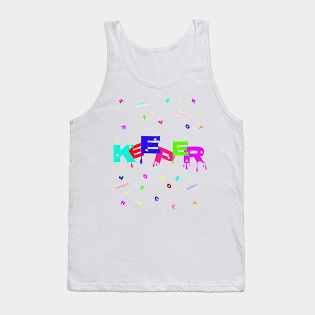 The game of letters develops the imagination and pleases the brain)) Tank Top by IFED